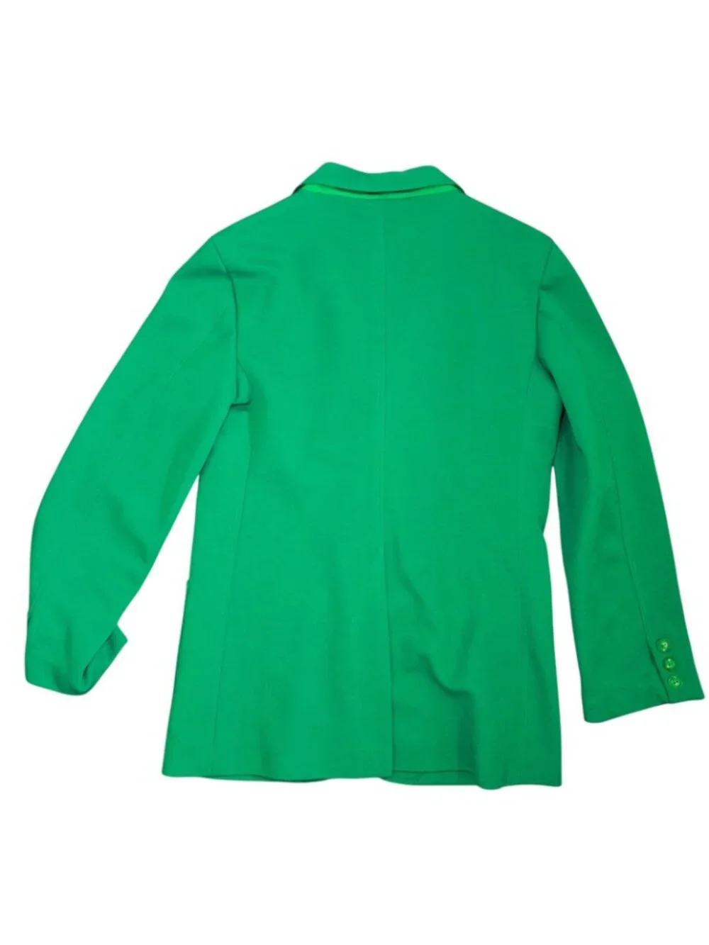 70s Mens Green Sports Jacket Blazer Sz XS 34 VTG Retro‎ Polyester Cosplay